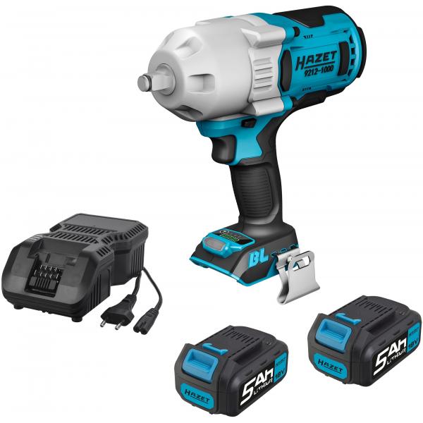 HAZET 1/2in Cordless Impact Wrench Kit 9212-1000/4