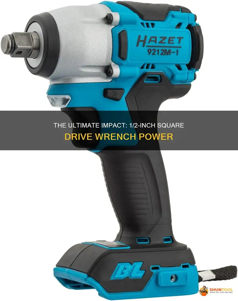 HAZET 1/2in Mini Cordless Impact Wrench 9212M-010