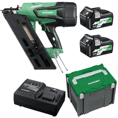 Hitachi/Hikoki  18V 5.0Ah Li-Ion Cordless Brushless Framing Nailer  Kit