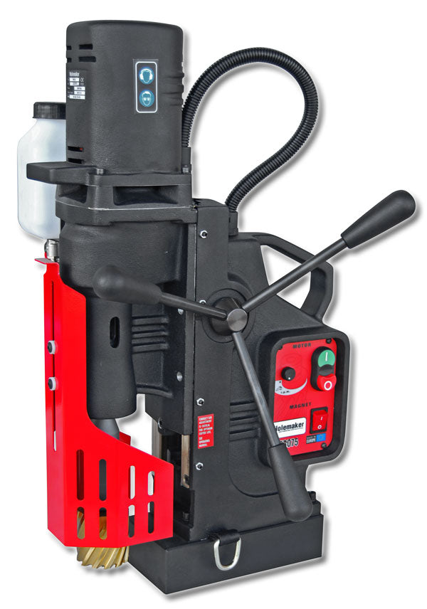 Holemaker HM75PROSR Magnetic Drill with Tapping & Swivel