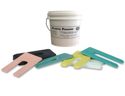 IMPACTA Horse Shoe Shims / Window Packer Combo Kit HSSB