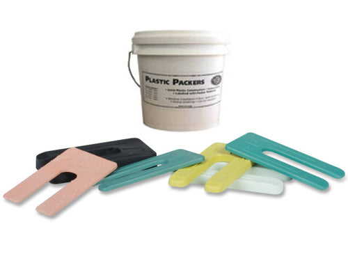 IMPACTA Horse Shoe Shims / Window Packer Combo Kit HSSB