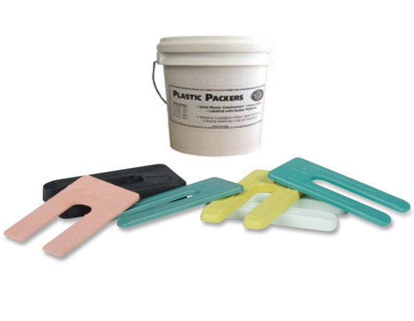 IMPACTA Horse Shoe Shims / Window Packer Combo Kit HSSB