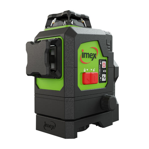 IMEX Green Beam Multi Line 3 Plane Plumb Cross Line Laser Level Kit LX3DG -Series 2