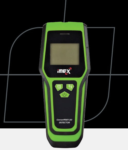IMEX Centre & Edge Stud Finder With Large LCD Display-Wood,Copper,Aluminium & Steel