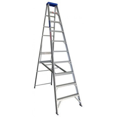 INDALEX Aluminium Single Sided Step Ladder - Pro Series - 3.0m 180kg Rated