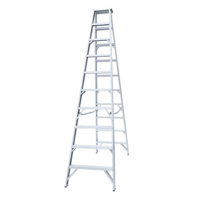 INDALEX Aluminium Double Sided Step Ladder - Pro Series - 3.0m 180kg Rated