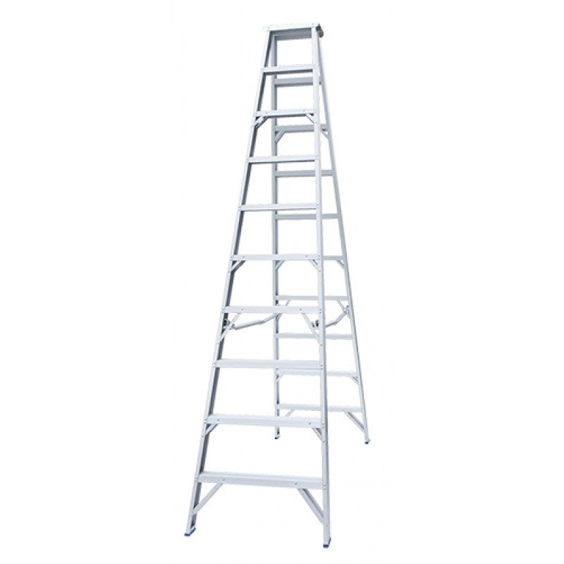 INDALEX Aluminium Double Sided Step Ladder - Pro Series - 3.0m 180kg Rated