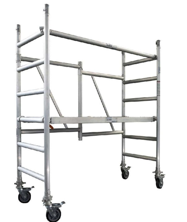 INDUSTRIAL XS Folding Scaffold 2m/1m - Aluminium h071810