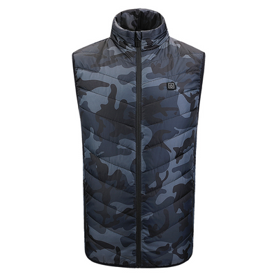 INDUSTRIAL XS USB POWERED HEATED CAMO VEST