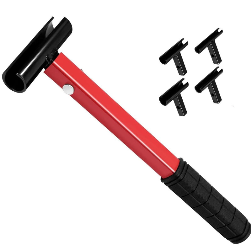 INDUSTRIAL XS Door Hinge Adjustment Tool, 4 in 1 Hinge Adjusting Wrench Kit with Rubber Grip