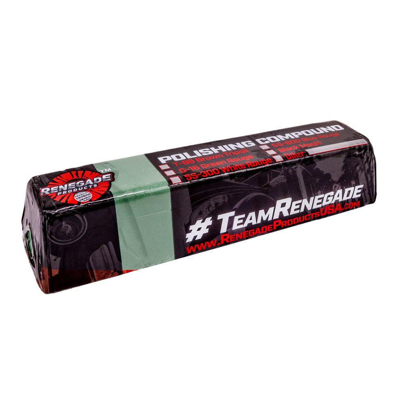 RENEGADE Metal Polishing Compounds for Buffing Wheels- Infinity Green