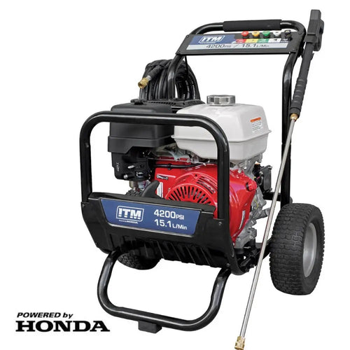 ITM GX390 HONDA ENGINE 4200PSI 15.1L/MIN PETROL PRESSURE WASHER TM542-4200