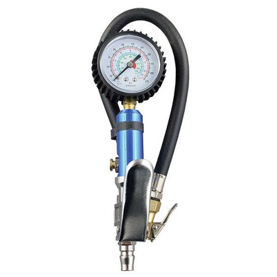 ITM TYRE INFLATOR GUN AUTO STYLE, DIAL GAUGE 0-220PSI