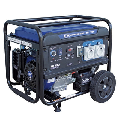 ITM 10kva 17hp Petrol Generator-With Electric Start & Remote Start-Construction Series- TM520-8000-bd