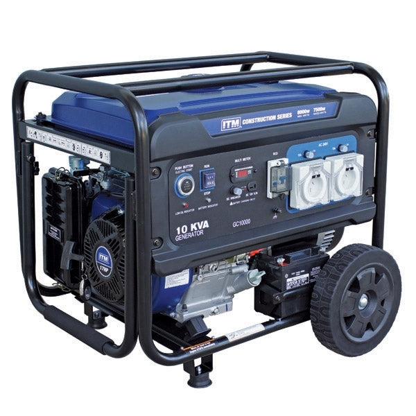ITM 10kva 17hp Petrol Generator-With Electric Start & Remote Start-Construction Series- TM520-8000-bd