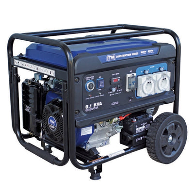 ITM 8.1kva 15hp Petrol Generator-With Electric Start & Remote Start-Construction Series- TM520-6500 - BD