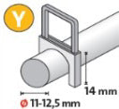 NOVUS Electricians Cable Tacker Staple Pack Y Series-350pack 420744
