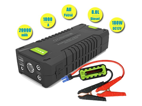 JUMP ON  12V  2000A LITHIUM SMART CHARGER JUMP START JO122000