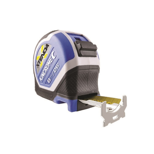 Kincrome K11000 XTENDA TAPE MEASURE 8M/26' METRIC & IMPERIAL
