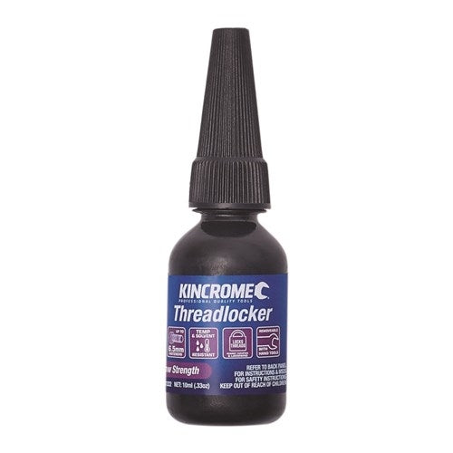 Kincrome Thread Locker Low Strength 10Ml Bottle K17222
