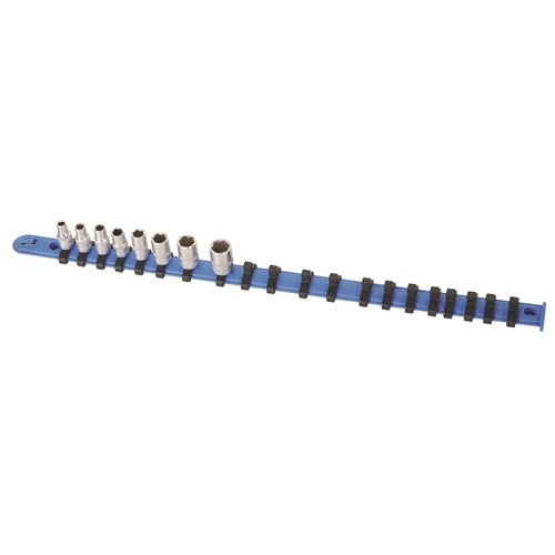 Kincrome K2073 Socket Rail, 20 Clip - 1/4" Drive