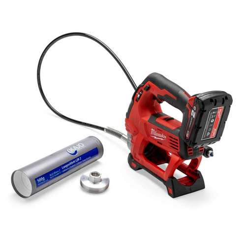 KAJO SCREW CARTRIDGE GREASE GUN ADAPTER-MILWAUKEE,METABO,AEG