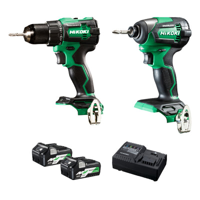 HIKOKI - 18V Brushless 2 Piece Combo Pack - KC18DE(HAZ)