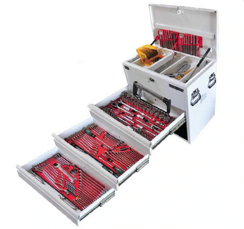 KC TOOLS Ute/Truck Tool Kit In Road Chest With HDFI Inserts-262pce