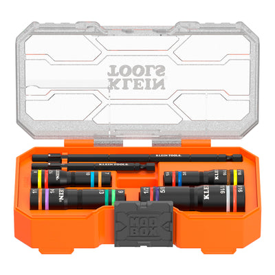 Klein Tools 654QS KNECT Quad-16 Heavy-Duty Impact Flip Socket Set 6pc - 654QS