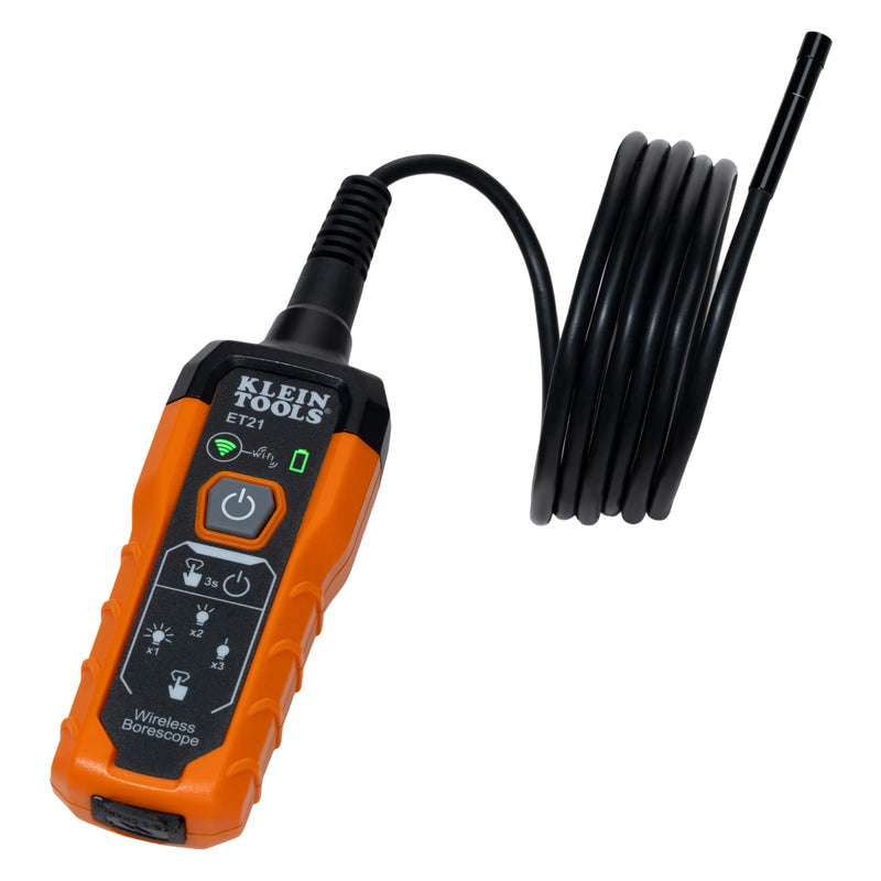 Klein Tools A-ET21 Wi-Fi Inspection Borescope - A-ET21