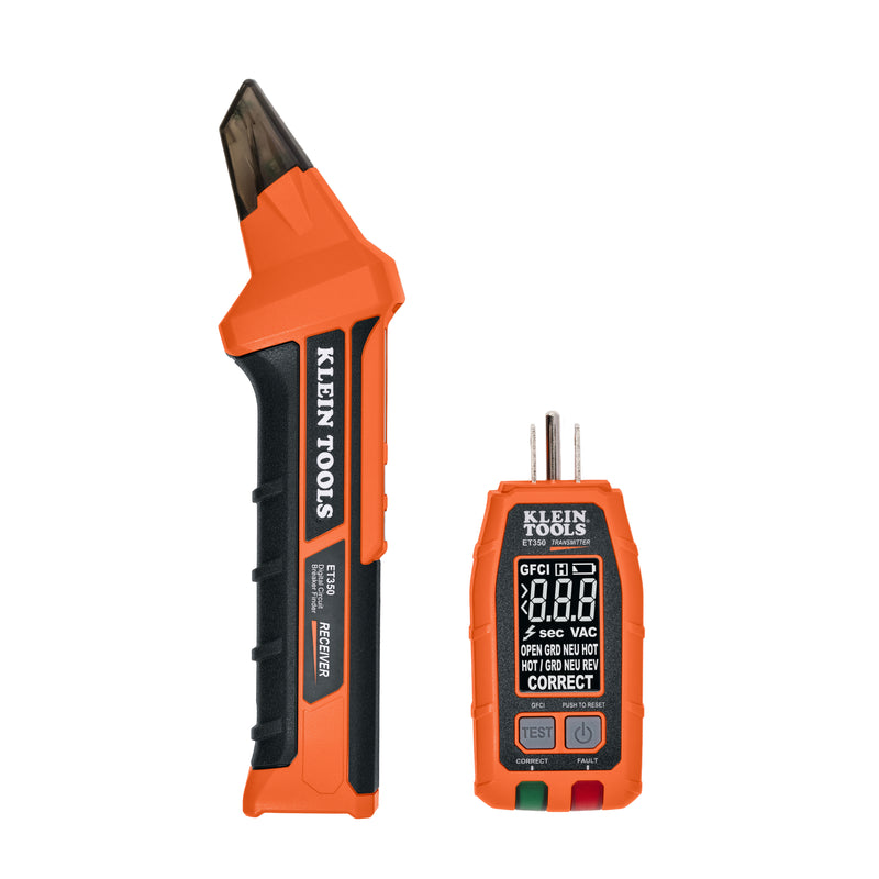 Klein Tools A-ET350 4-in-1 Digital Circuit Breaker Finder - A-ET350
