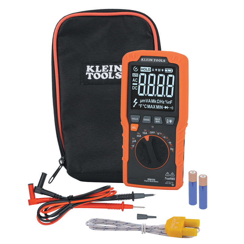 Klein Tools A-MM450 Slim TRMS Auto-Ranging Digital Multimeter 600V - A-MM450