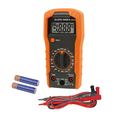 KLEIN 600V Manual-Ranging Digital Multimeter-A-MM300