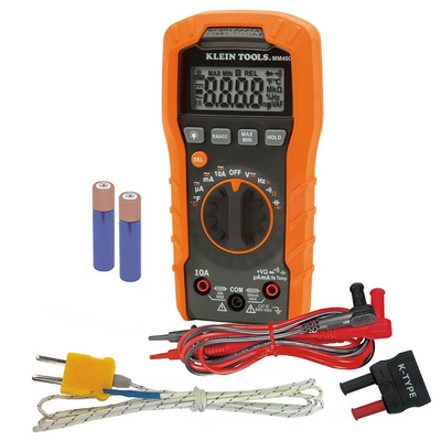 KLEIN 600V Auto-Ranging Digital Multimeter-A-MM400