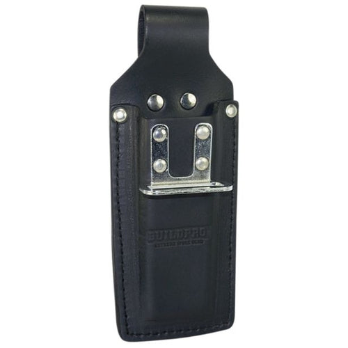BUILDPRO Tradie Leather Belt- Combined Chisel & Nipps Holder Frog LBFHNFS