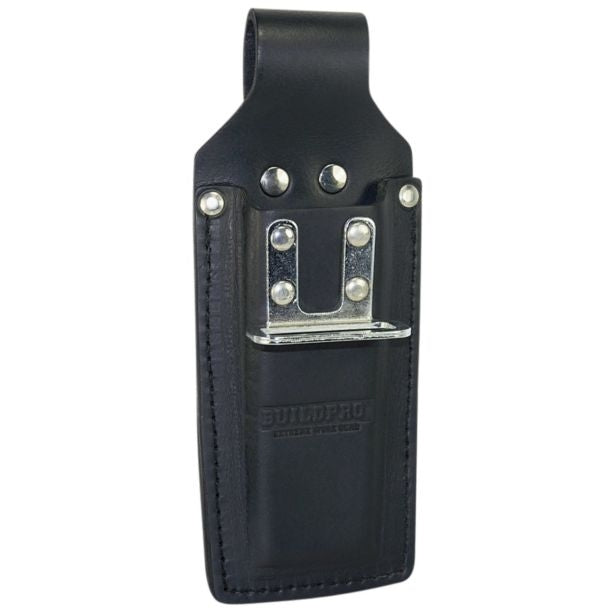BUILDPRO Tradie Leather Belt- Combined Chisel & Nipps Holder Frog LBFHNFS