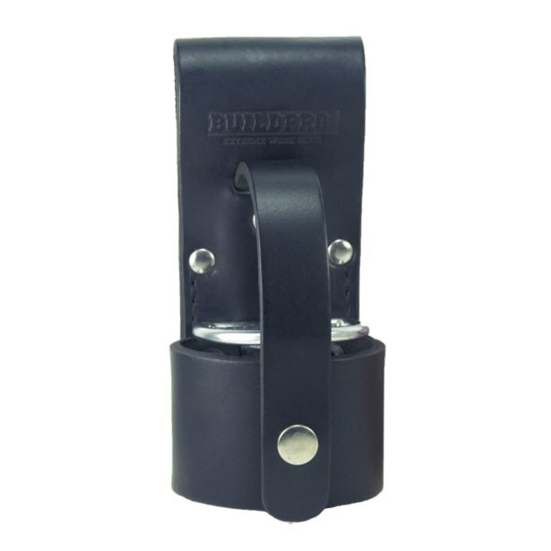 BUILDPRO Tradie Leather Belt- Ultimate Claw Hammer Holder Frog LBFMHF