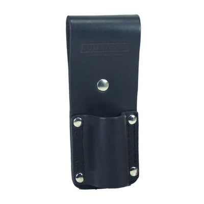 BUILDPRO Tradie Leather Belt- 20mm Podger/Ratchet Holder Frog LBFPF20