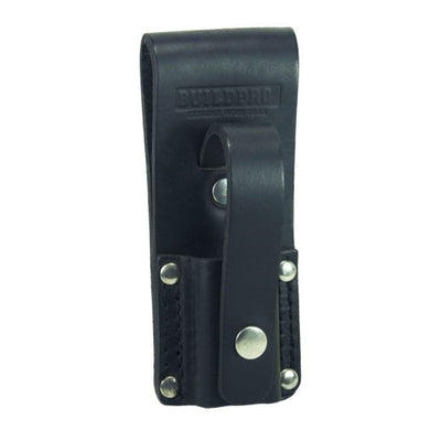 BUILDPRO Tradie Leather Belt- 12? & 15? Shifter Holder Frog With Safety Strap LBFSHS