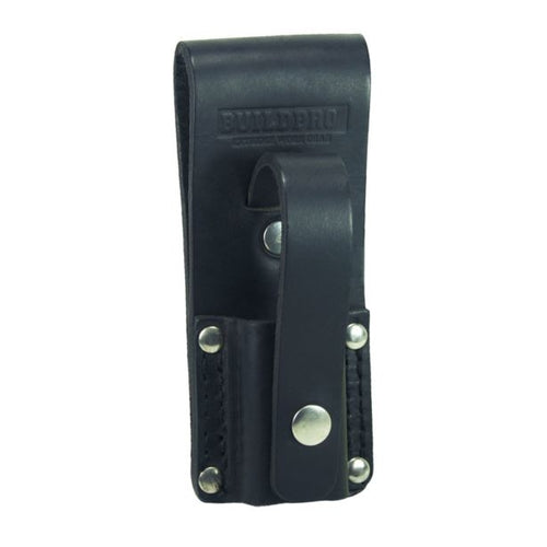 BUILDPRO Tradie Leather Belt- 12? & 15? Shifter Holder Frog With Safety Strap LBFSHS