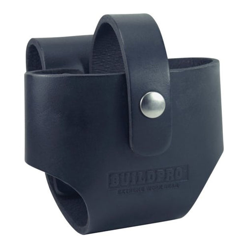 BUILDPRO Tradie Leather Belt- 8m and 10m Tape Holder Frog LBFTL
