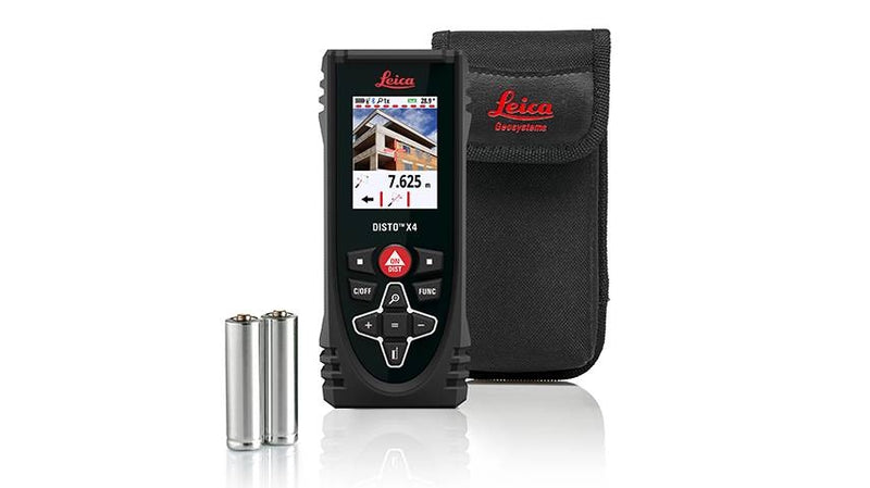 LEICA X Series Disto Blue Tooth Indoor/Outdoor Laser Distance Measurer-X4
