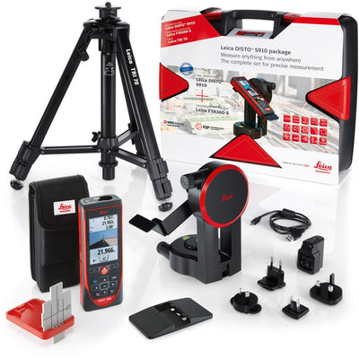 LEICA S910 Disto Laser Distance Measurer Combo Kit S910PROKIT