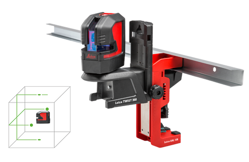 LEICA Lino L2P5G-1 Cross Line & Point Green beam Laser Level-Gen 2 LG864435