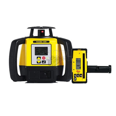 LEICA Rugby 680 Dual Dial In Grade Laser with Digital Receiver LG6006010
