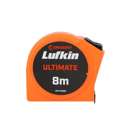 CRESCENT LUFKIN Ultimate Tape Measure 8M X 25MM UW148MN