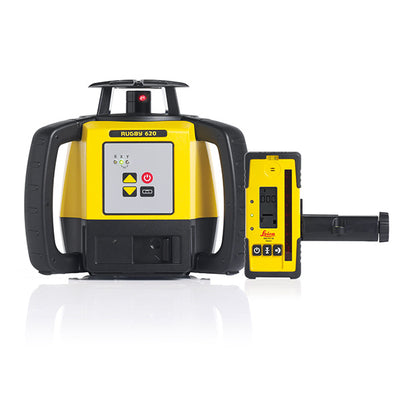 LEICA Rugby 620 Construction Laser Level Kit with Rodeye 160 Receiver LG6005985