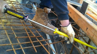 The LongHammer XL Heavy Duty Long Slide Hammer Nail Puncher-LHXL -JTD-FWT