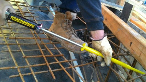 The LongHammer XL Heavy Duty Long Slide Hammer Nail Puncher-LHXL -JTD-FWT